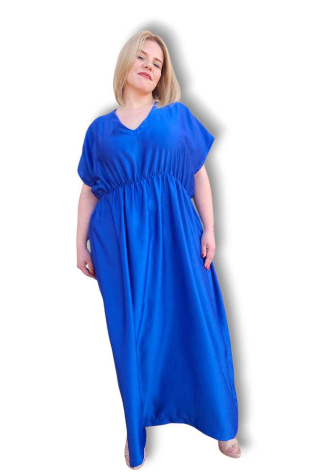 Vestito lungo curvy