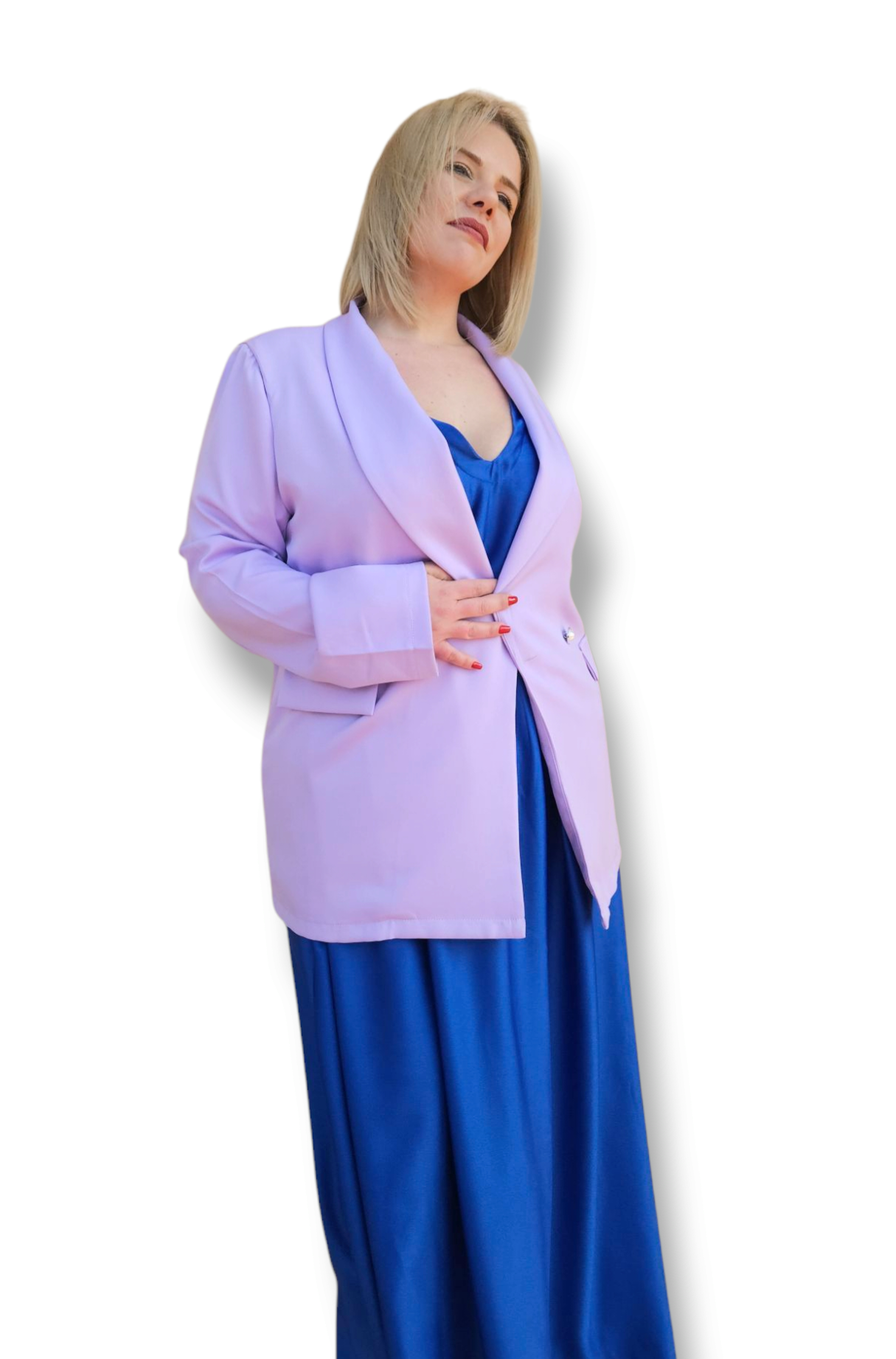 Vestito lungo curvy