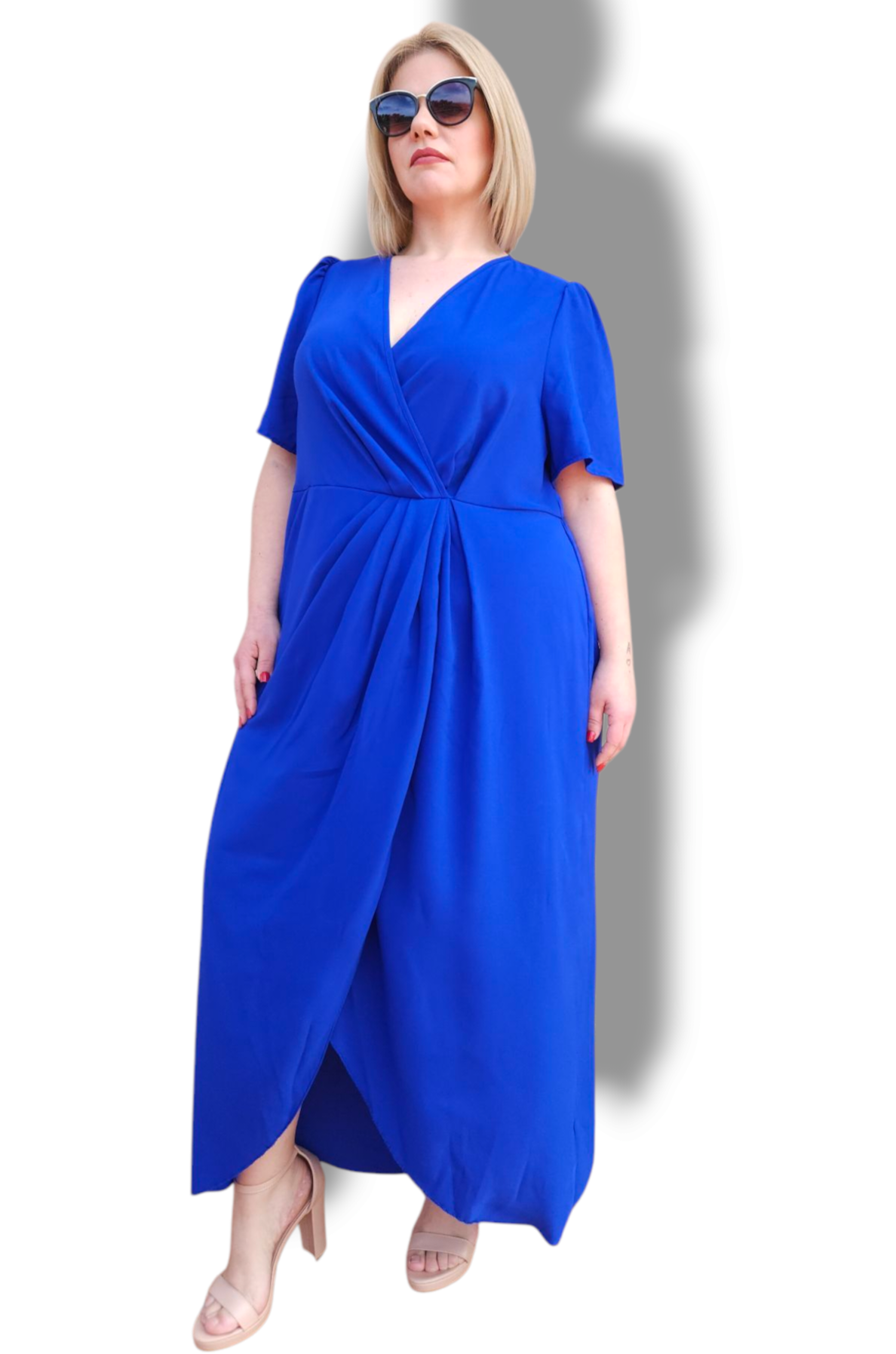 Vestito lungo curvy