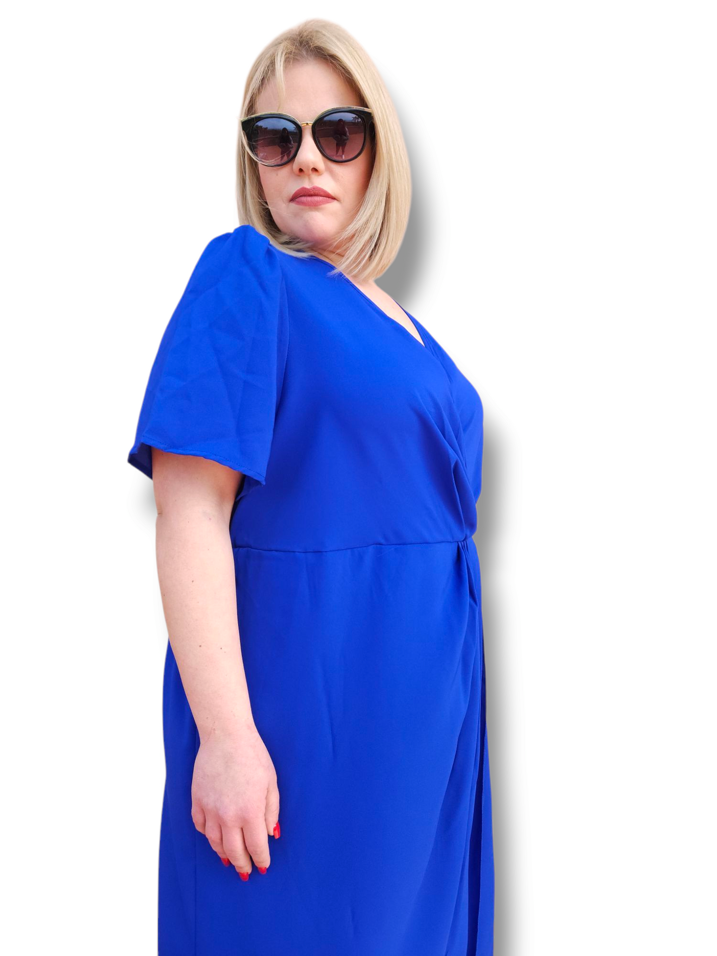 Vestito lungo curvy