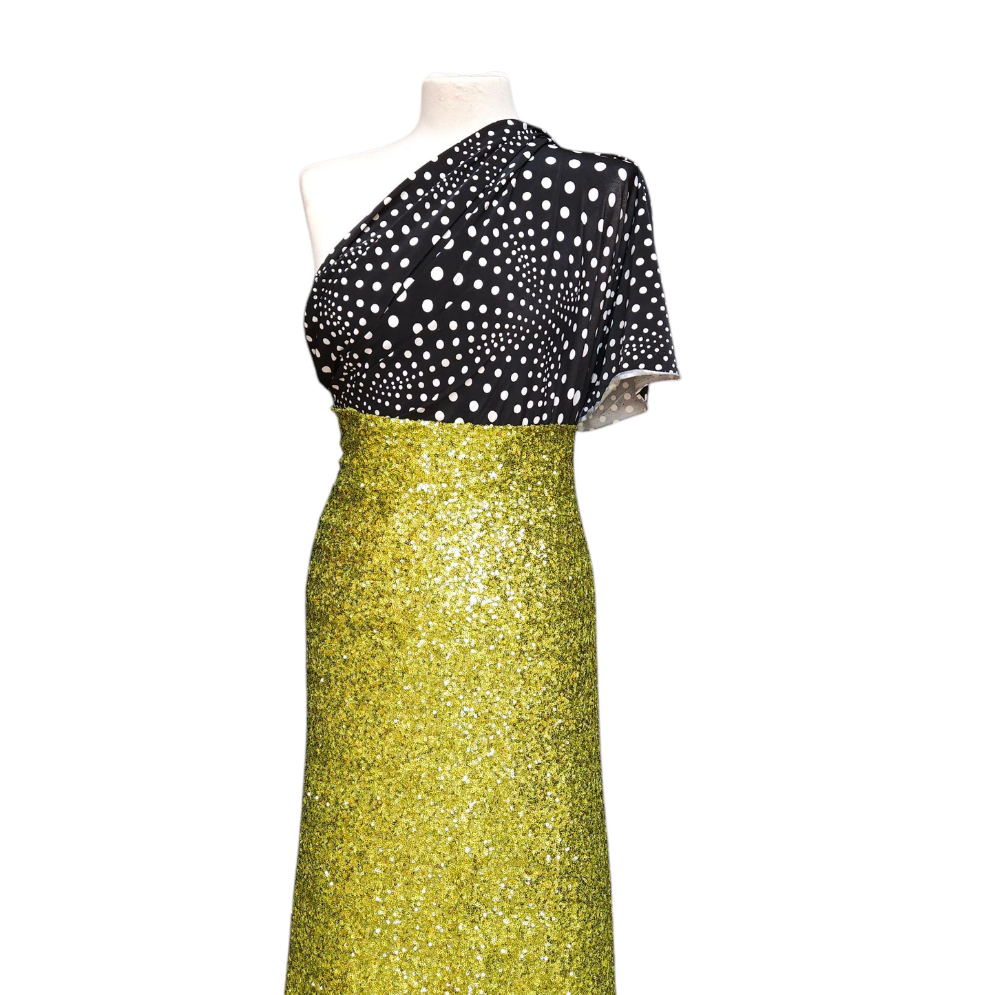 Paillettes base tulle