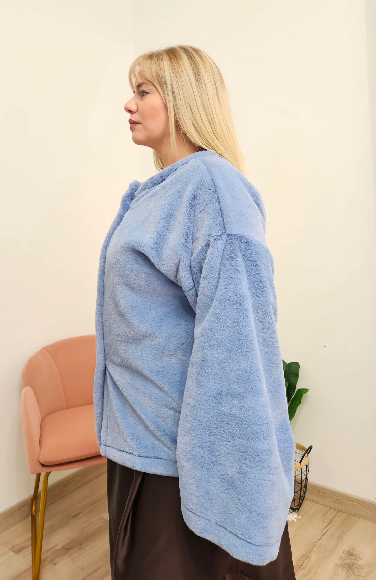 Pelliccia sintetica curvy