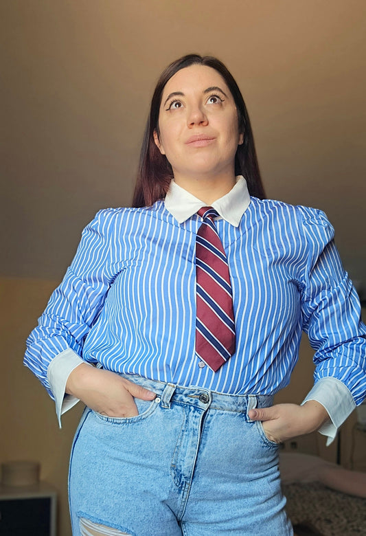 Camicia a righe