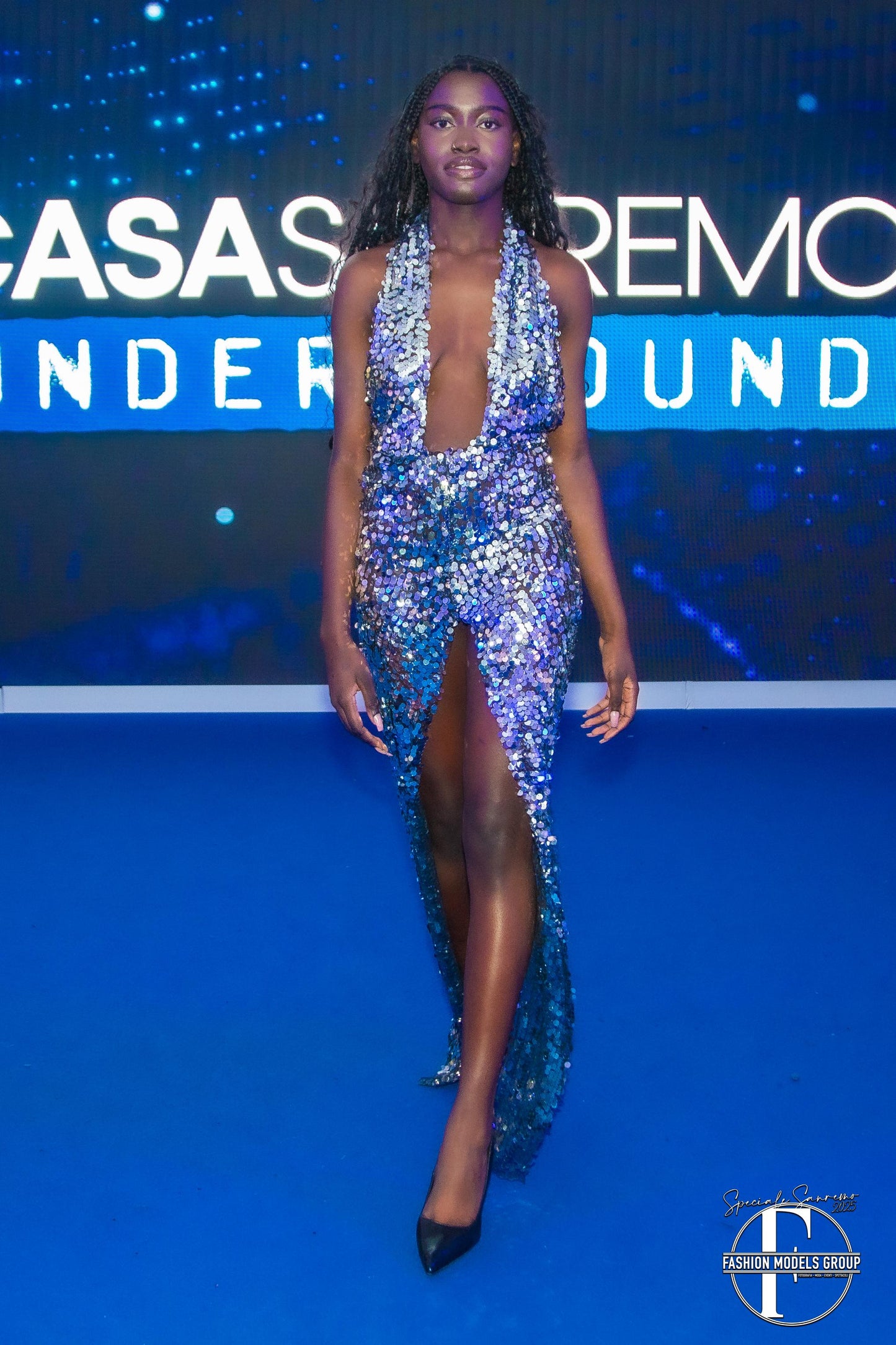 Vestito di paillettes