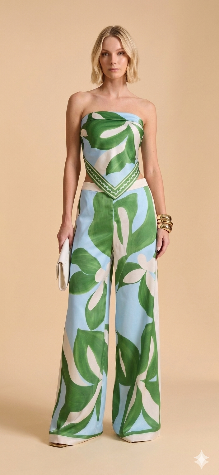 Completo Top e Pantalone