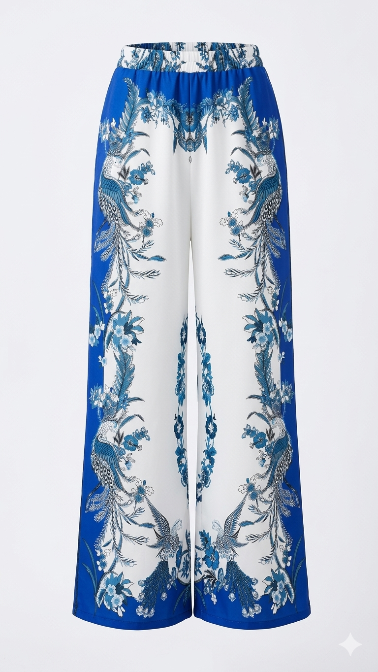 Completo blusa e pantaloni