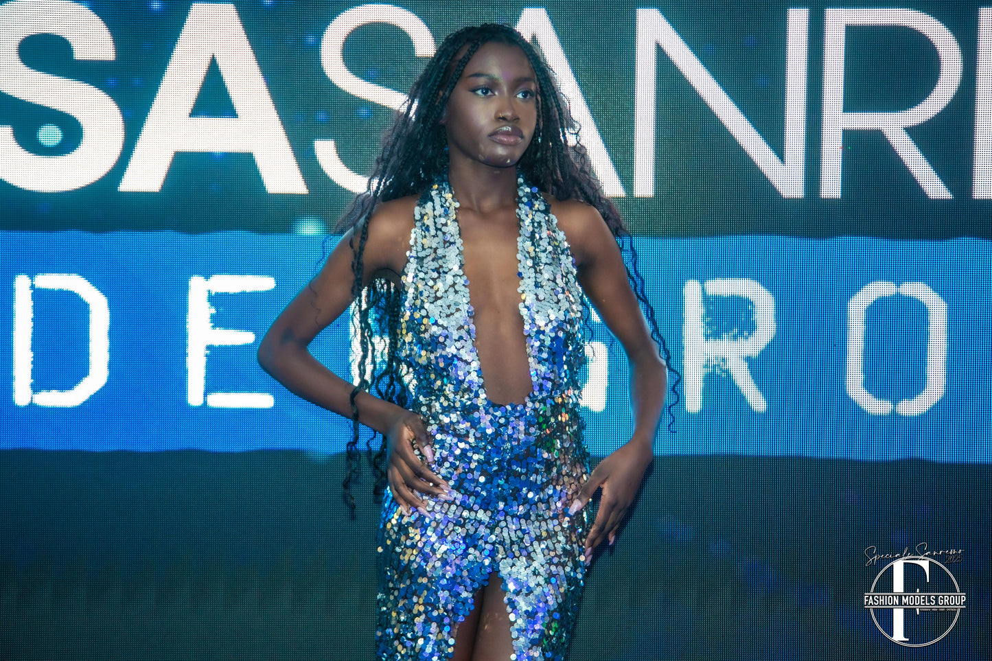 Vestito di paillettes