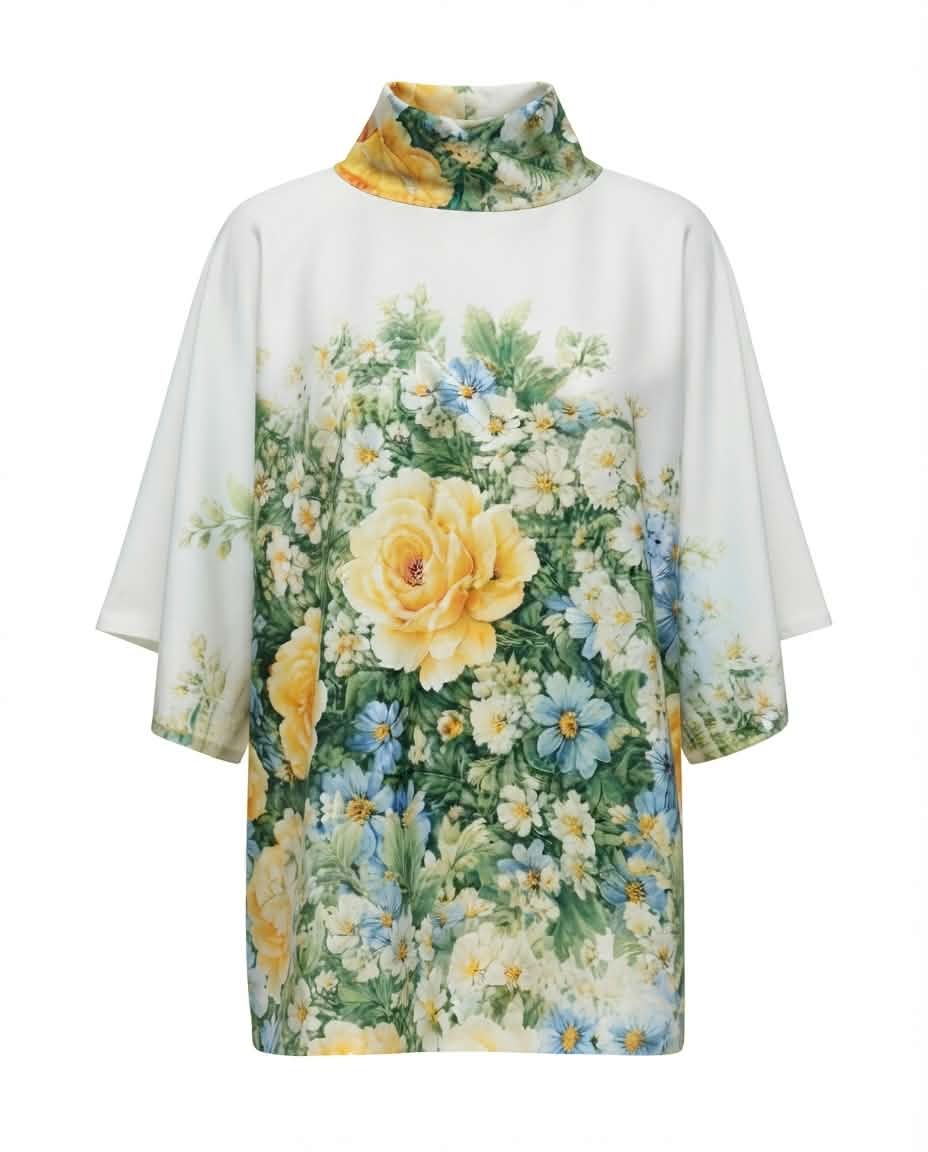 camicia a fiori
