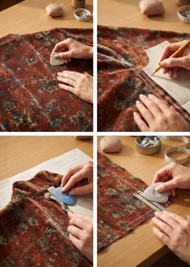 Kimono in Velluto -  Sartoria su Misura Online