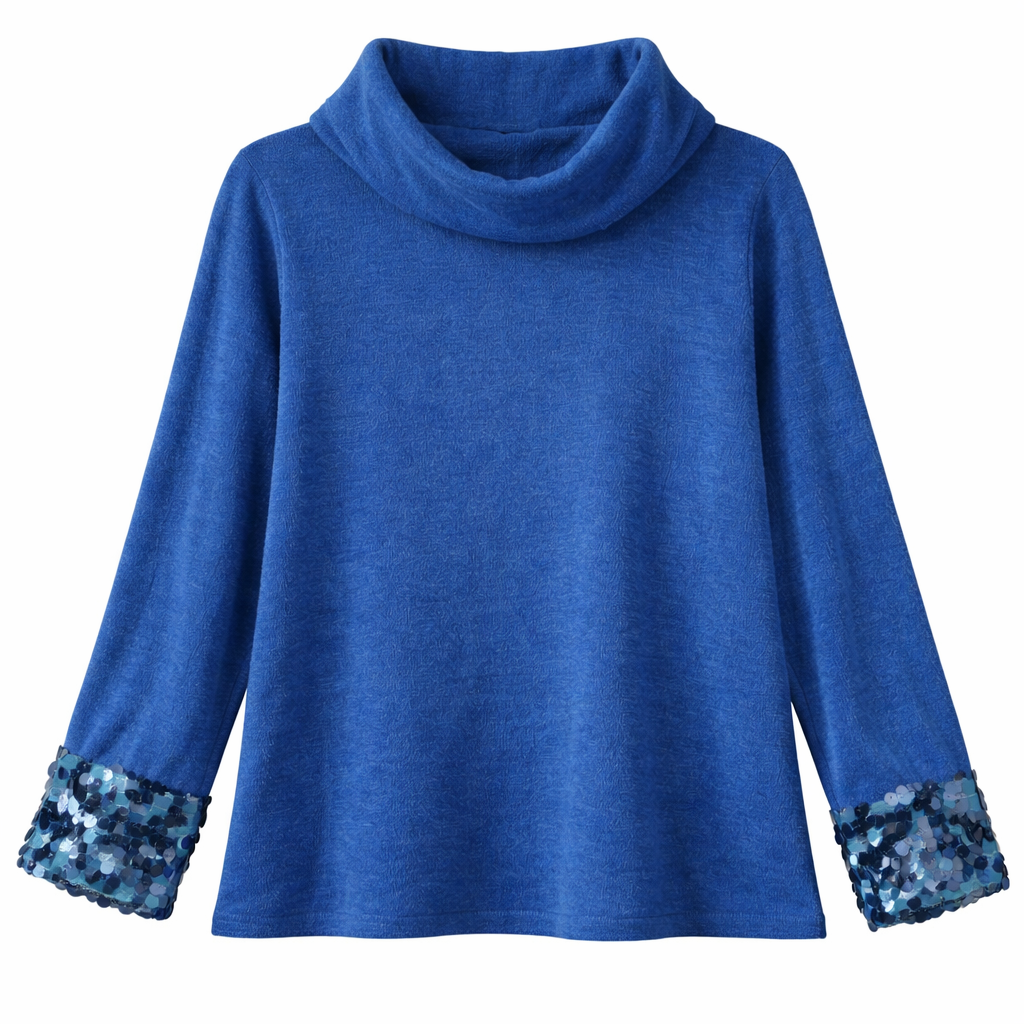 Pullover collo alto - Made in Italy
