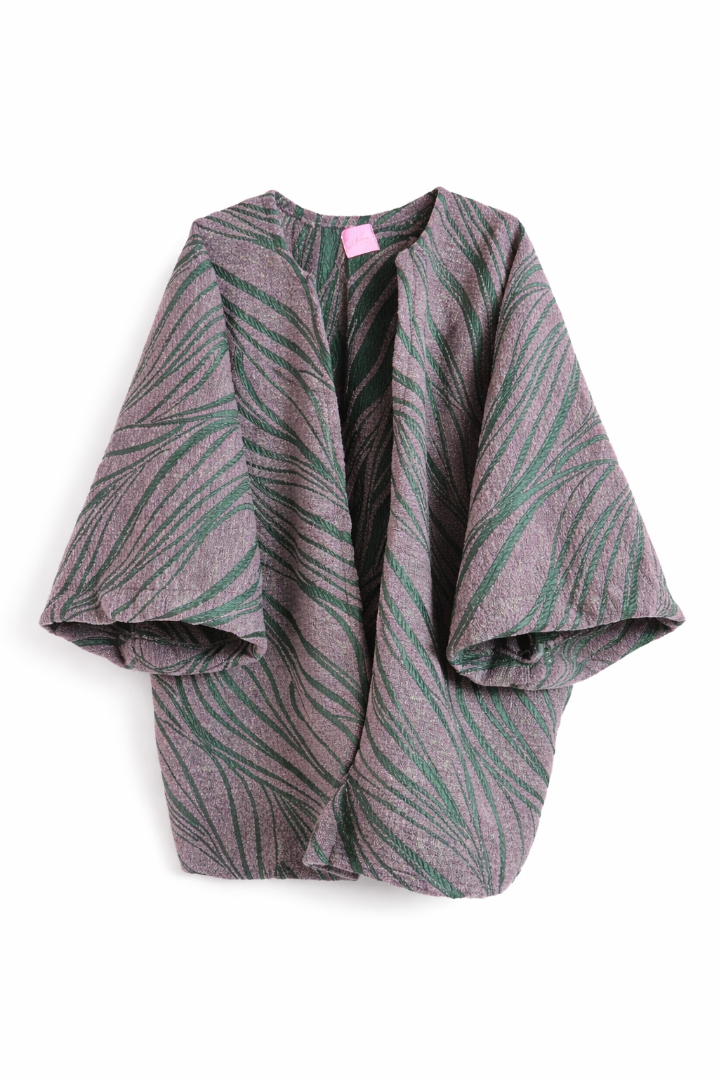 Kimono sartoriale in lana -  Artigianale – Made in Italy