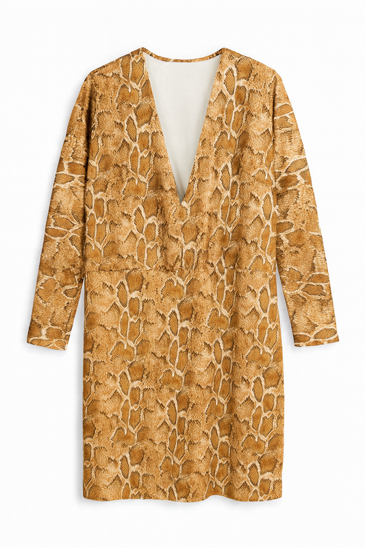 Vestito di simil pelle