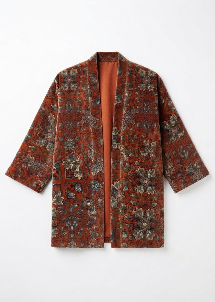 Kimono in Velluto -  Sartoria su Misura Online