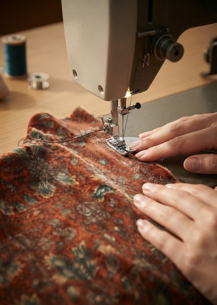 Kimono in Velluto -  Sartoria su Misura Online