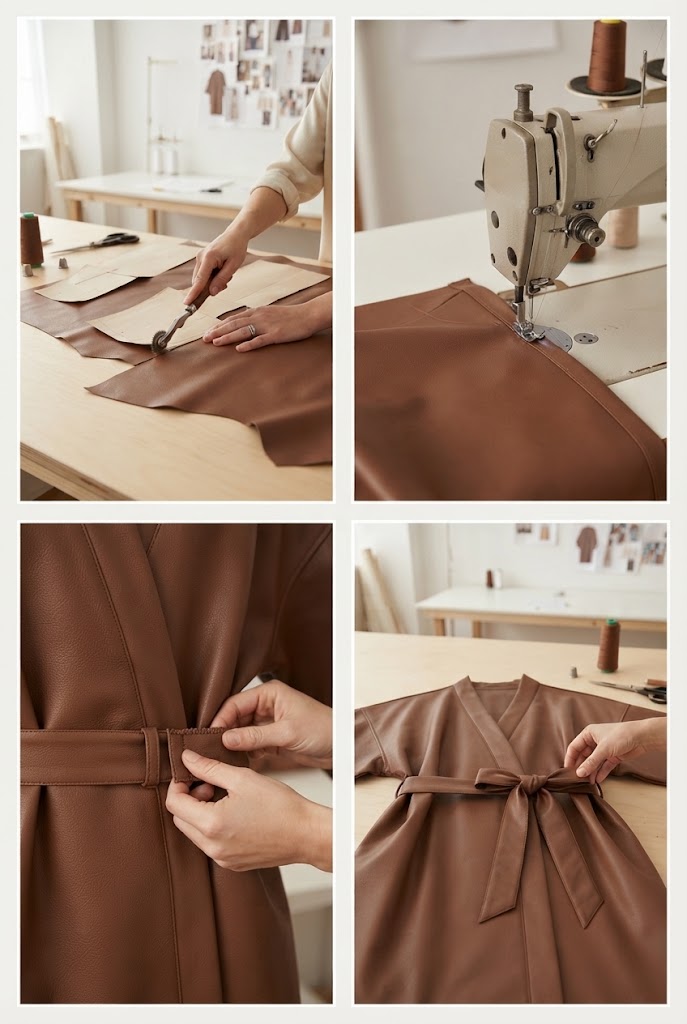 Kimono di Similpelle